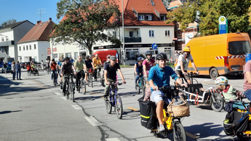 Los geht's zur Rundfahrt durch Lerchenfeld