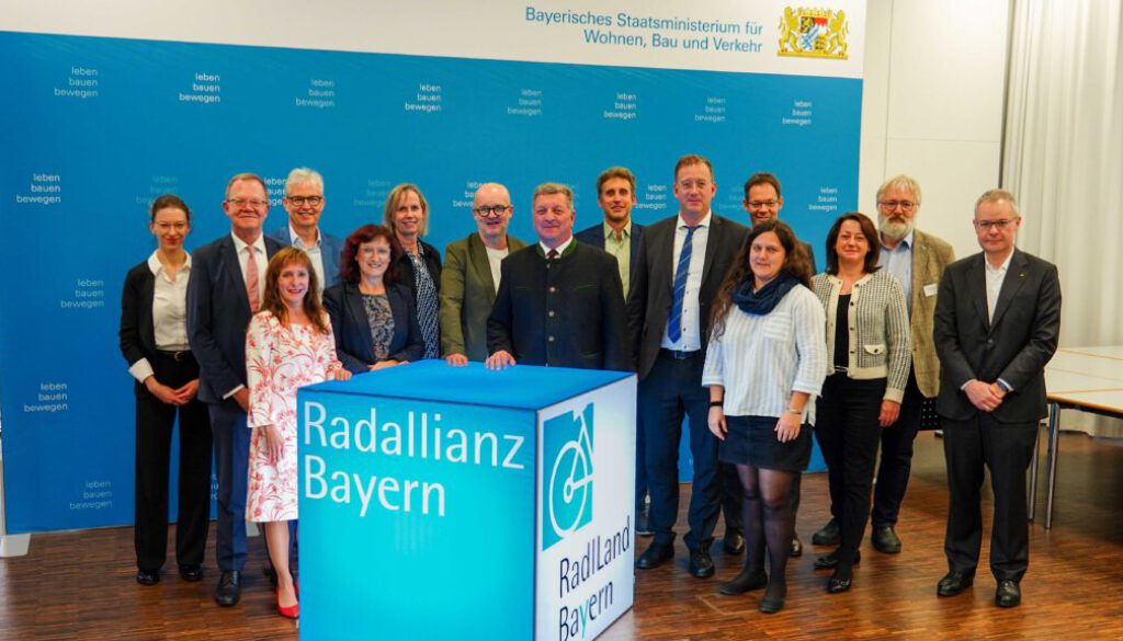 2024-10-21 Gründung der sog. "Radallianz Bayern" als Begleitgremium zum Bayerischen Radgesetz