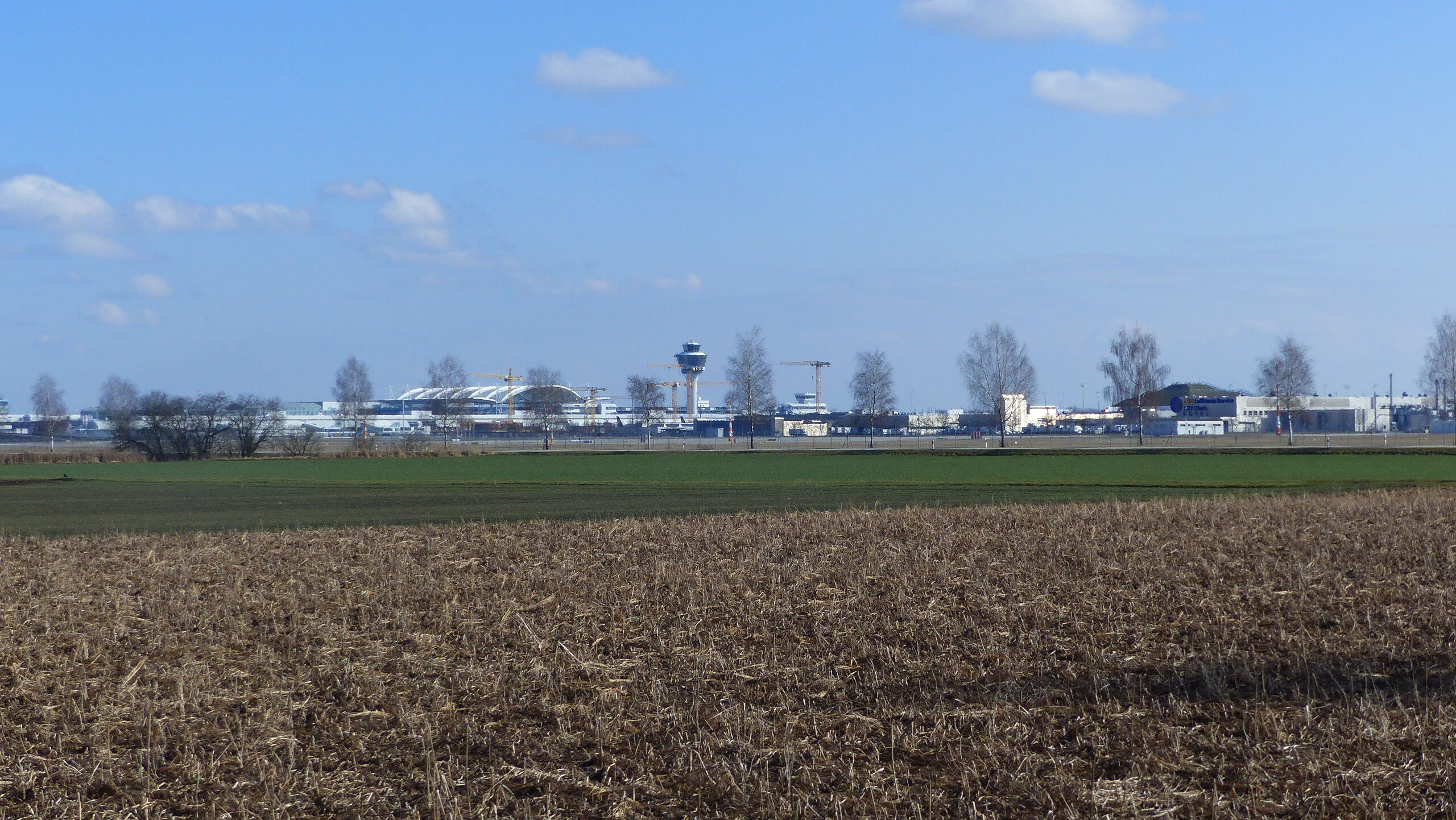 Flughafen München: Gelände für geplante Eventarena