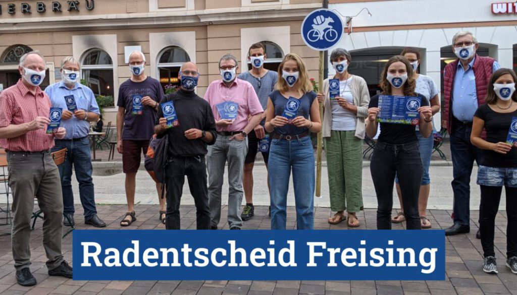 Team des Radentscheid Freising