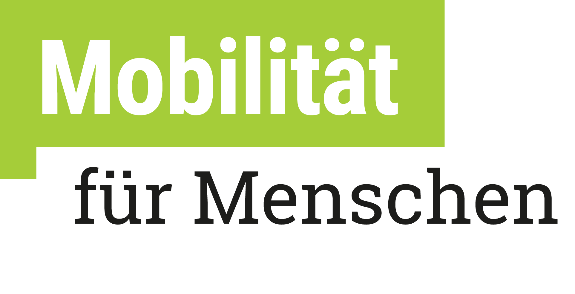 Key Visual Mobilität für Menschen (WEISS)