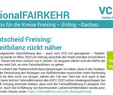 RegionalFAIRKEHR 1/2024 Mitgliederrundbrief VCD Freising-Erding-Dachau 16 zu 9